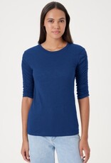 Goldie tees RUCHED SLV CREW