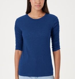 Goldie tees RUCHED SLV CREW