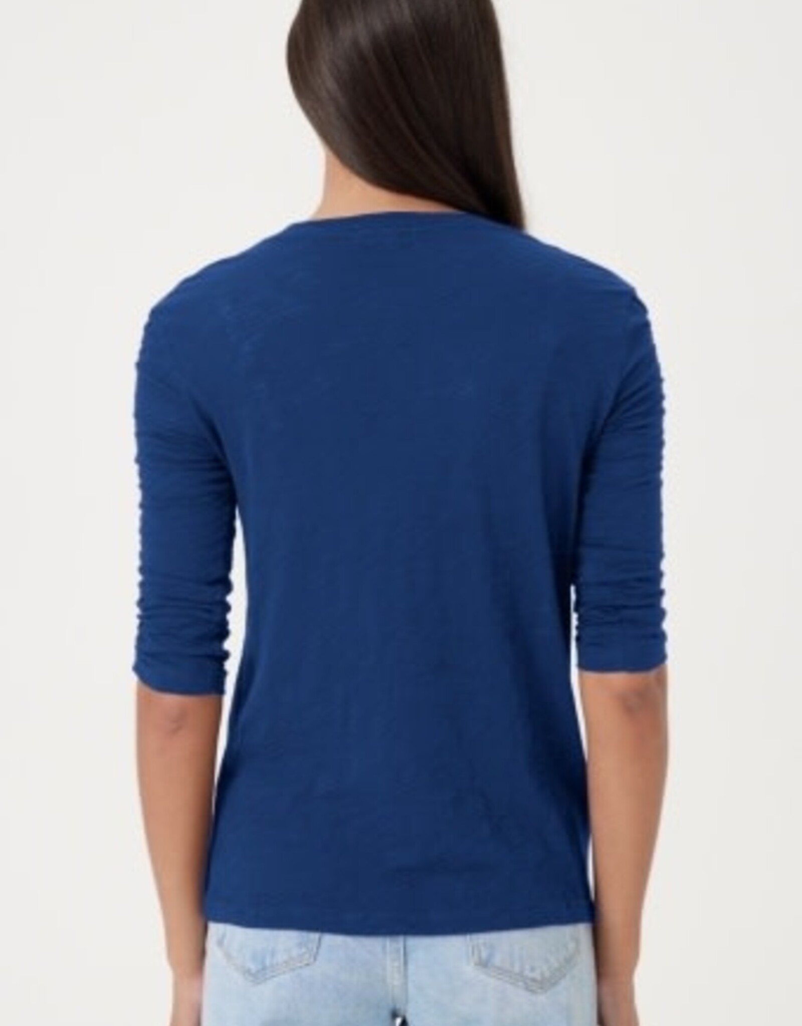 Goldie tees RUCHED SLV CREW