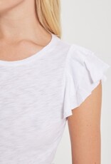 Goldie tees RUFFLE SLEEVE TEE