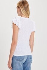 Goldie tees RUFFLE SLEEVE TEE