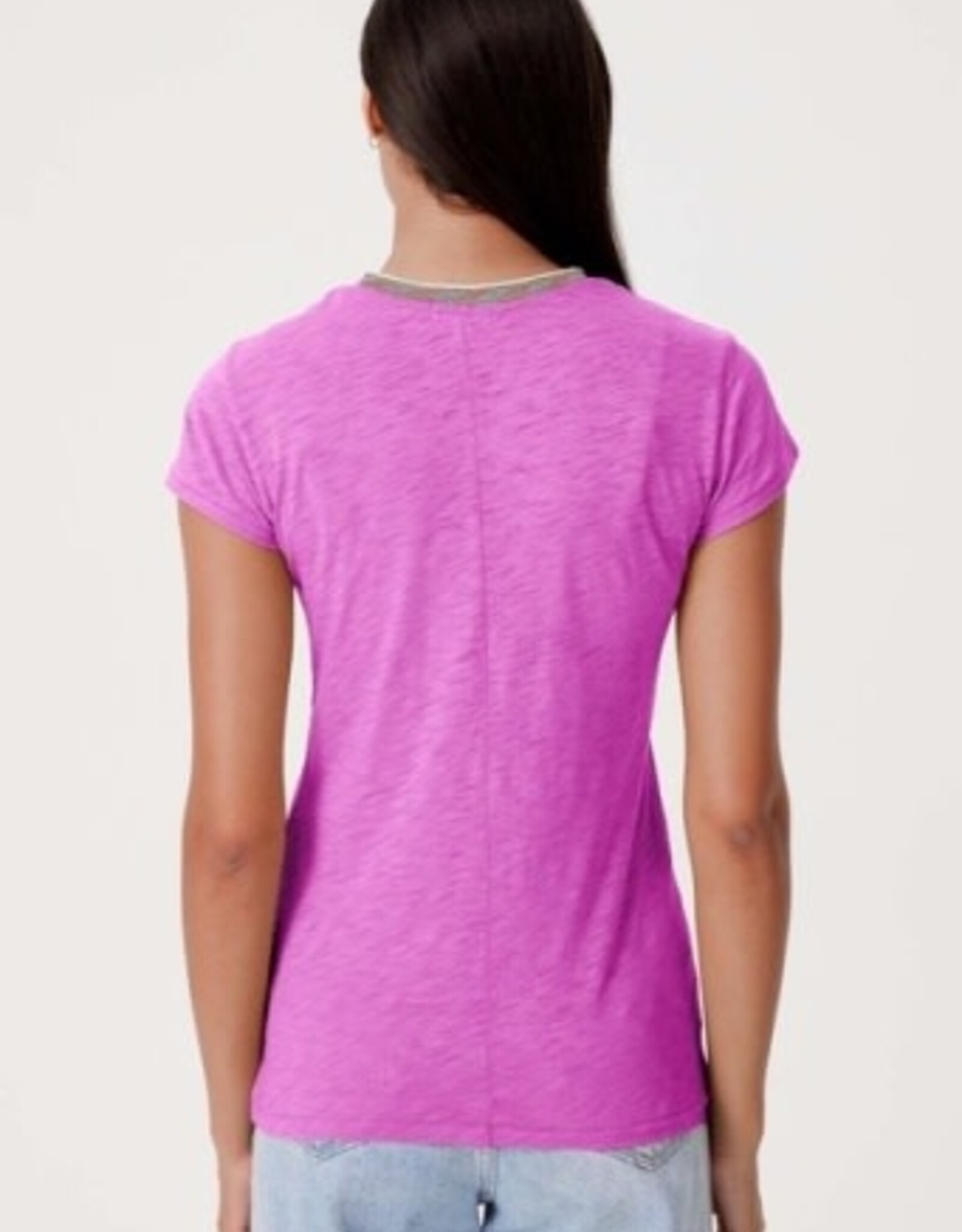 Goldie tees METALLIC TRIM S/S TEE