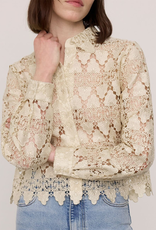 FRAME The Lace Button Up L/S Shirt
