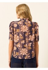 Alix of Bohemia Winn Wavy Zinnia Shirt