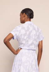 Cara Cara Asbury Top Floral Clip Jacquard