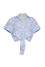 Cara Cara Asbury Top Floral Clip Jacquard