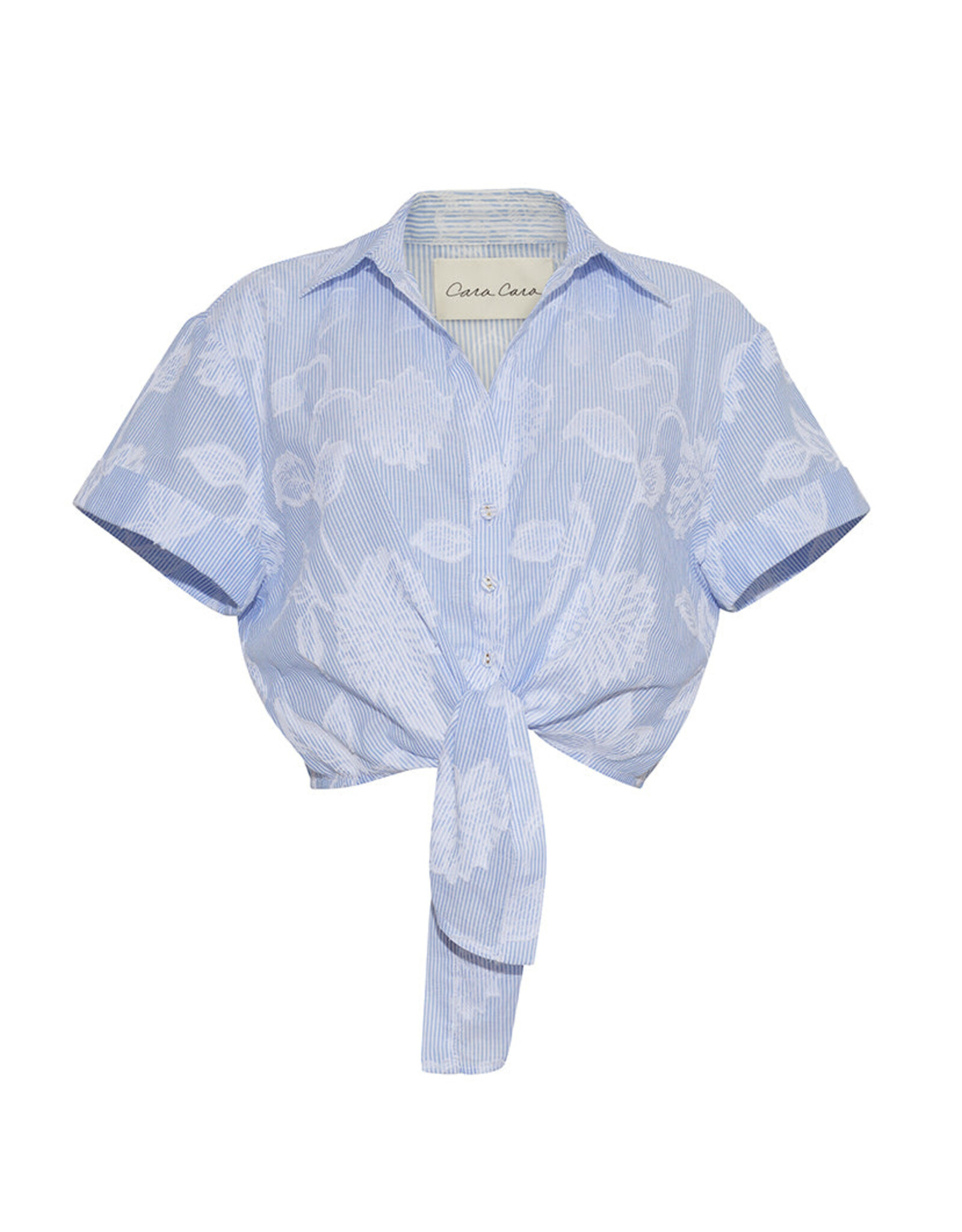 Cara Cara Asbury Top Floral Clip Jacquard