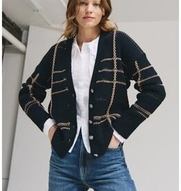 Autumn Cashmere Plaid Cardigan