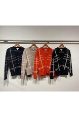 Autumn Cashmere Plaid Cardigan