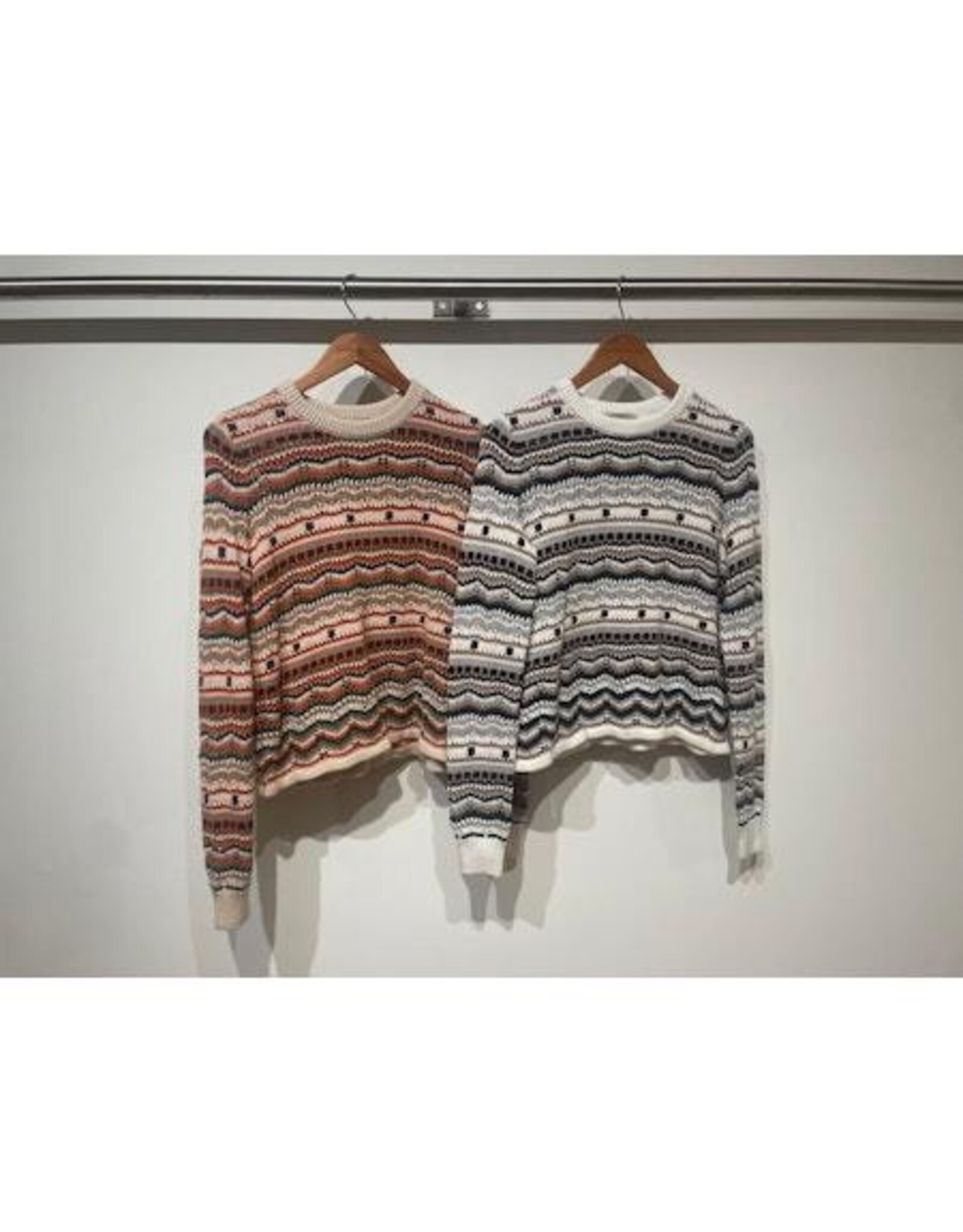 Autumn Cashmere Pointelle Multi Strip
