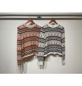 Autumn Cashmere Pointelle Multi Strip