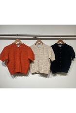 Autumn Cashmere S/S Tile Cardi