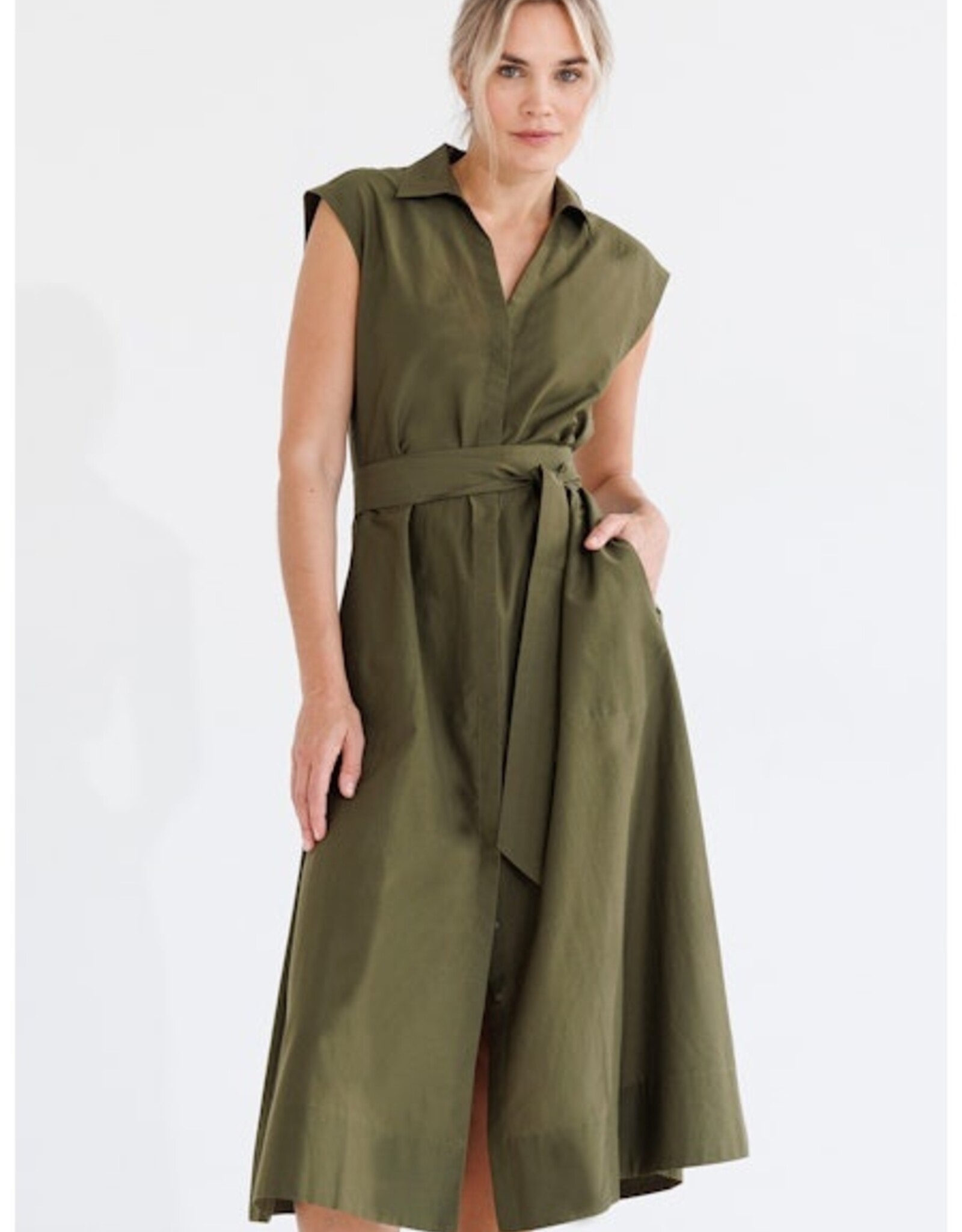 GO by GO SILK Go Crisp & Cool Shirt Dress