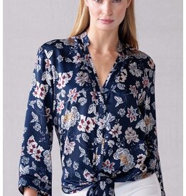 GO by GO SILK Go Fit to be Tied Blouse