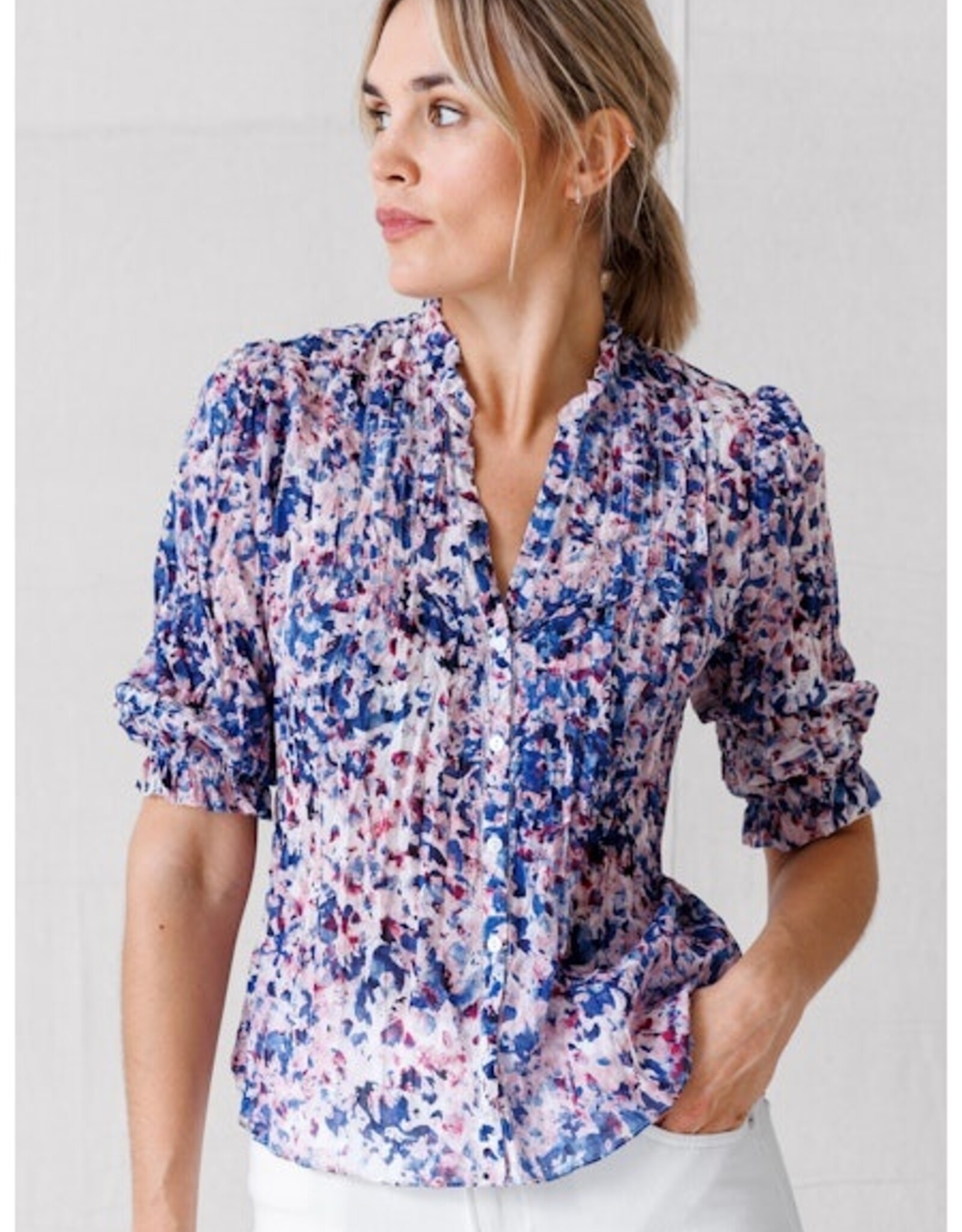 GO by GO SILK Go Darcy Shirt