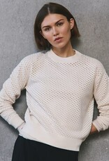 Autumn Cashmere Micro Mesh Crew