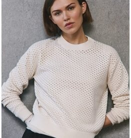 Autumn Cashmere Micro Mesh Crew
