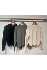 Autumn Cashmere Micro Mesh Crew