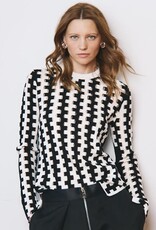 Autumn Cashmere Staircase Stitch Crew