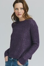 Autumn Cashmere Ladder Stitch Crew