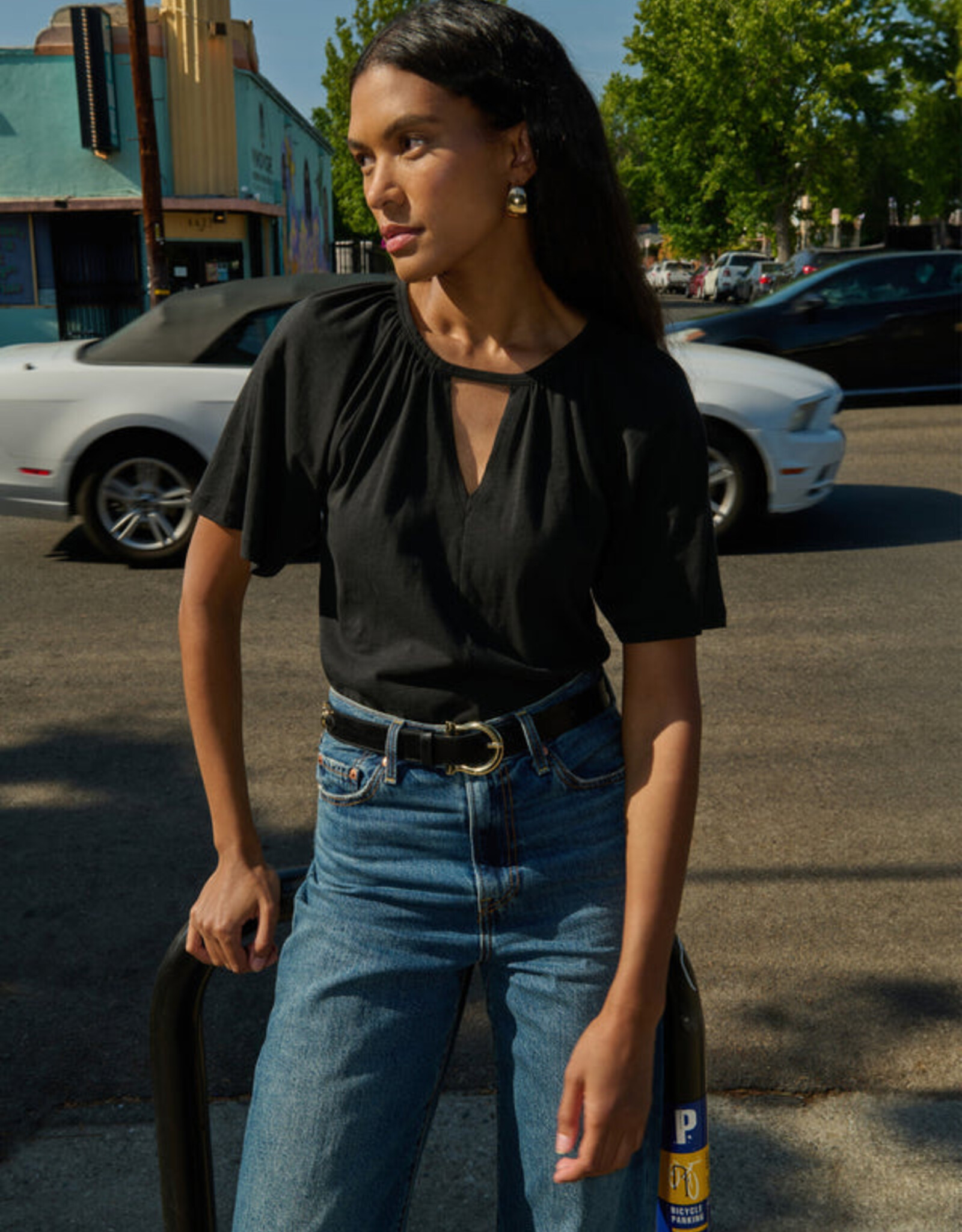 Nation Tracy Keyhole Front Top