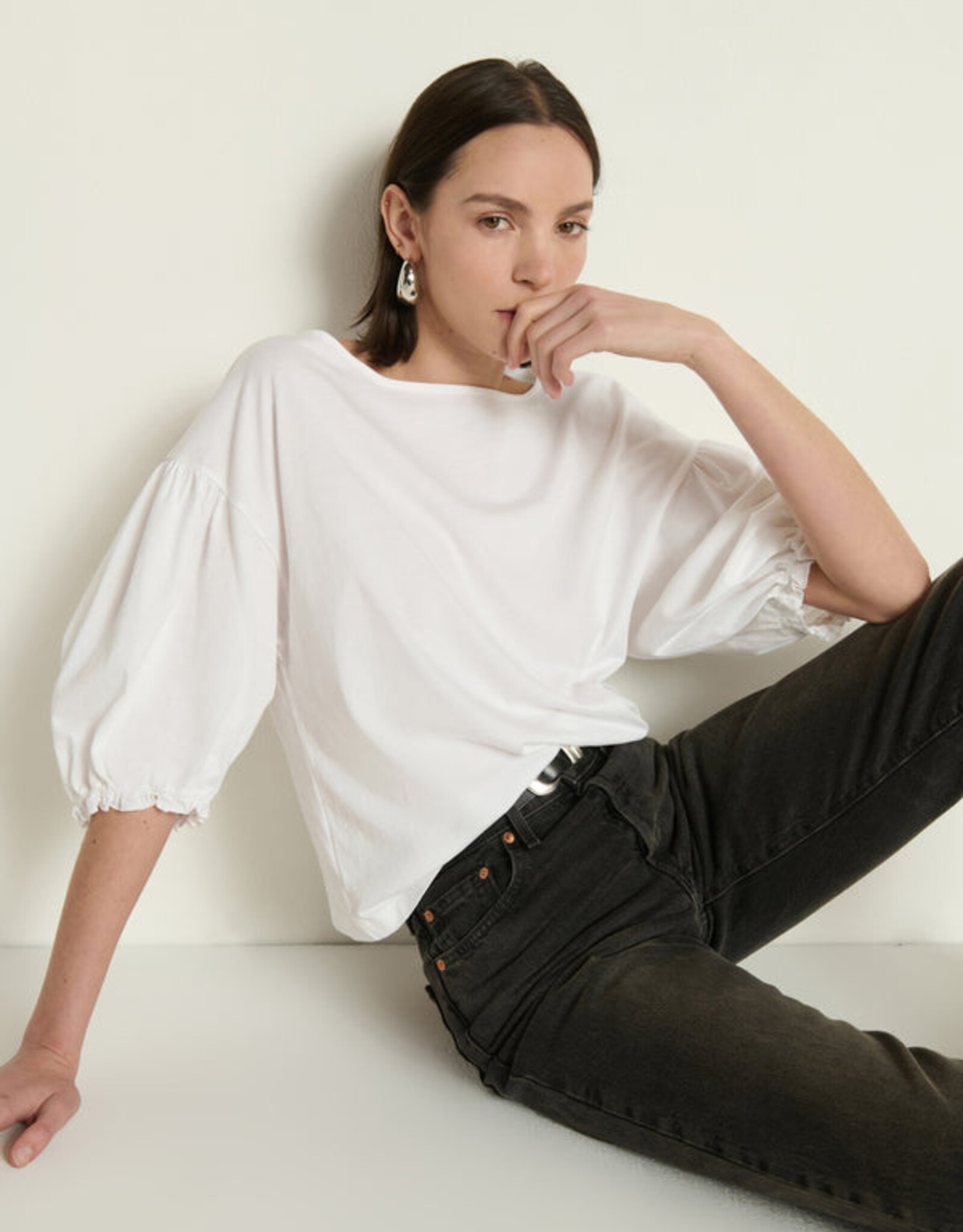 Nation Sandra Boatneck top