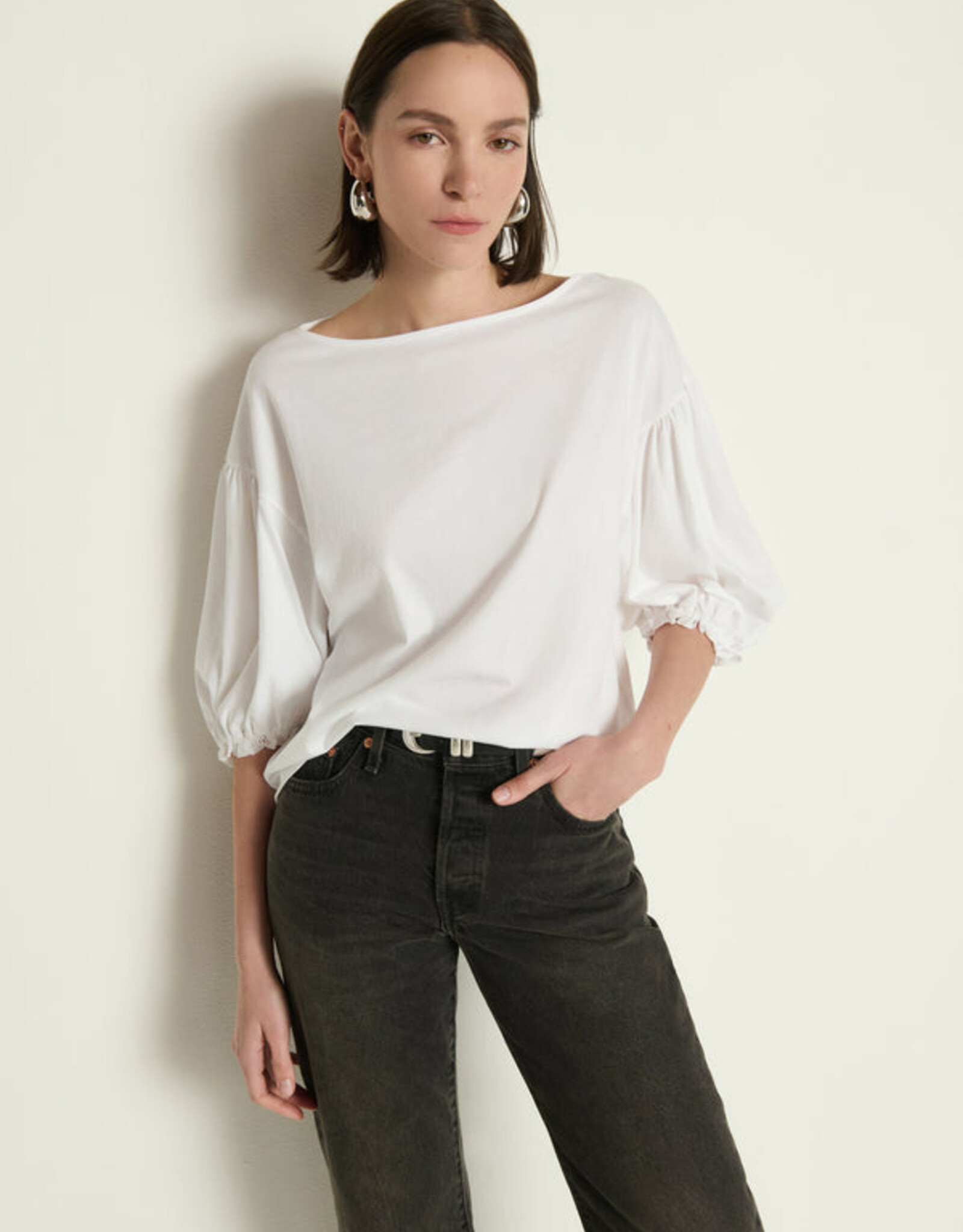 Nation Sandra Boatneck top