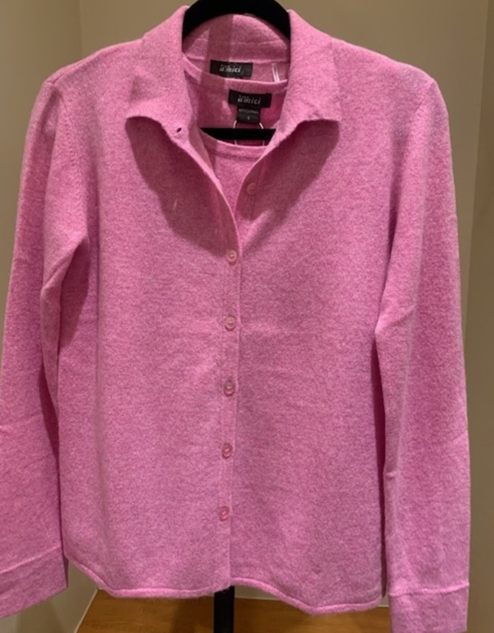 Pure Amici Cashmere Shacket C606