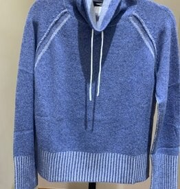 Pure Amici Cashmere Cowl Neck Pullover