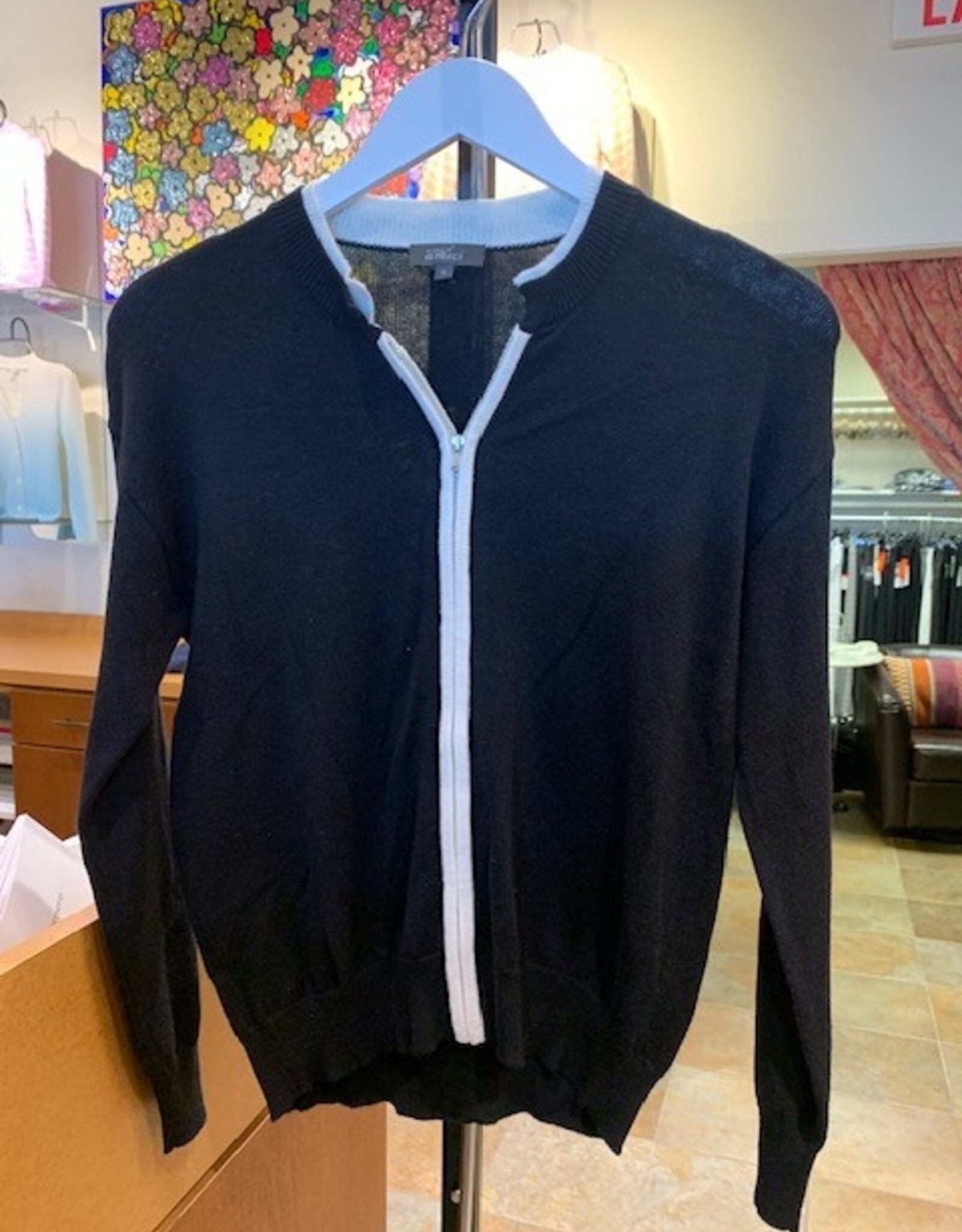 Pure Amici Zip Cardigan CS593