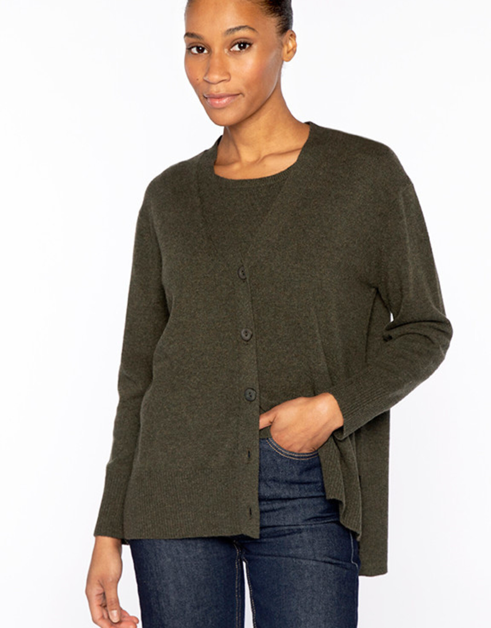 Kinross Easy Button Cardigan