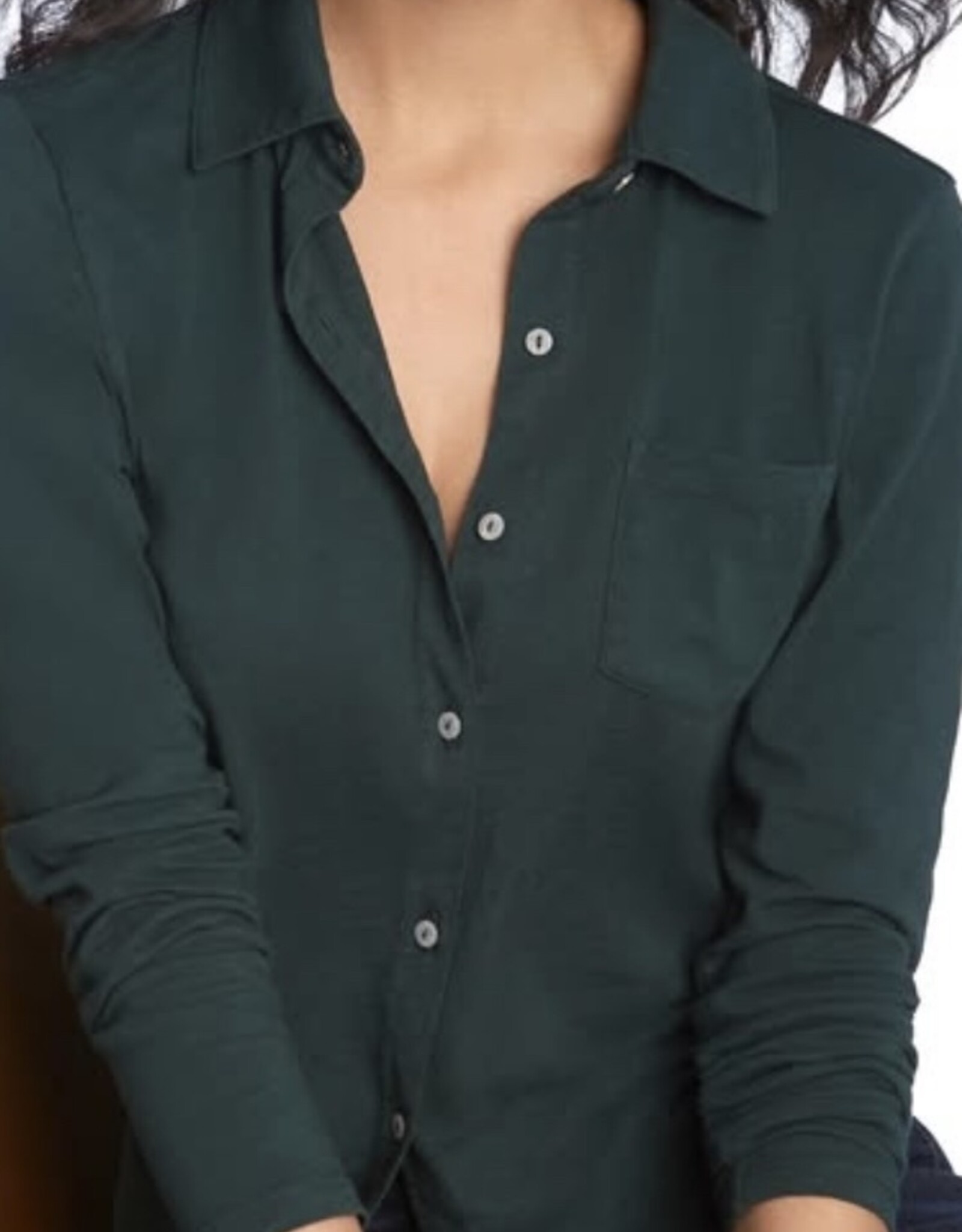 Elliott Lauren Long Sleeve Button Top