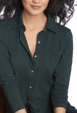 Elliott Lauren Long Sleeve Button Top