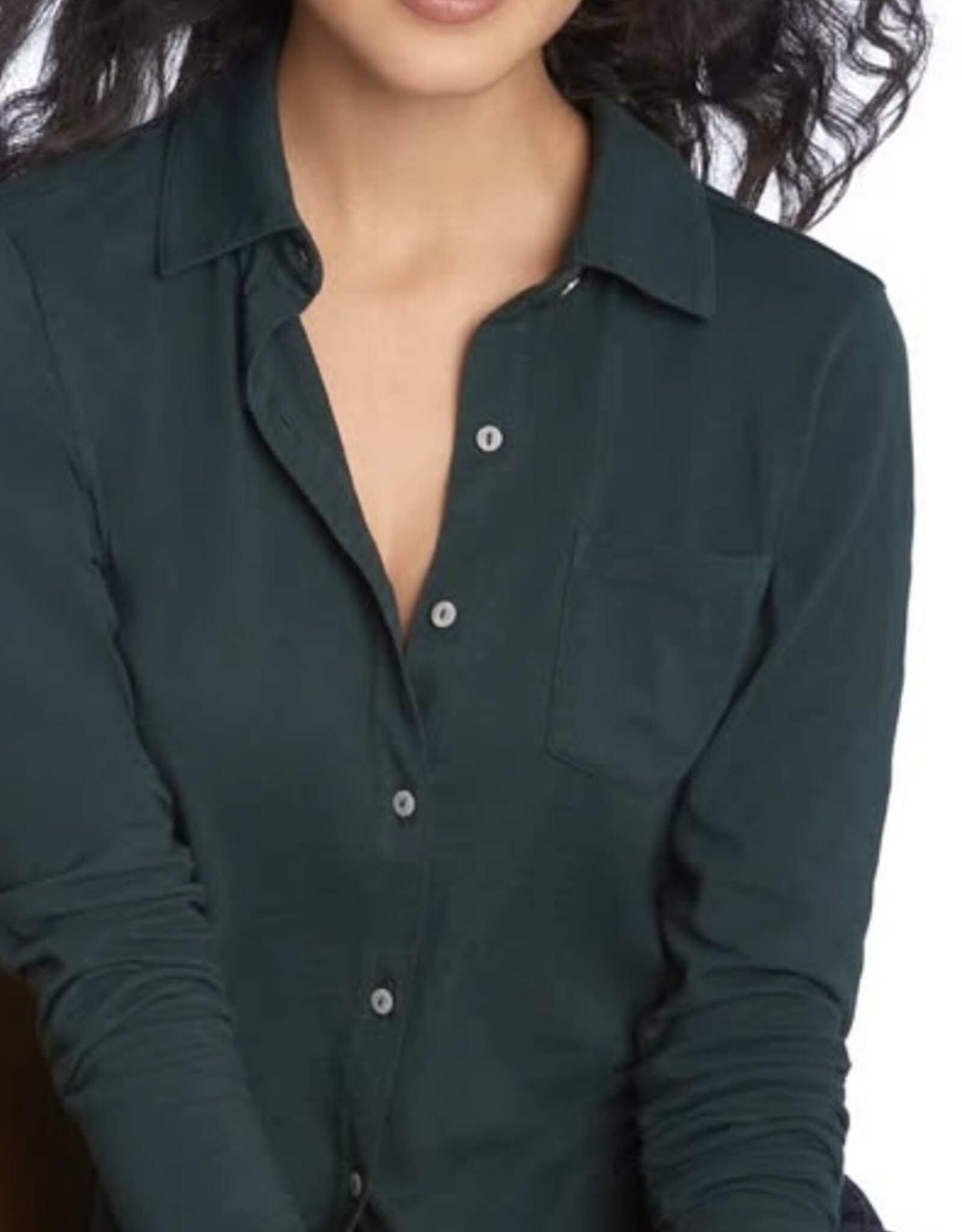 Elliott Lauren Long Sleeve Button Top