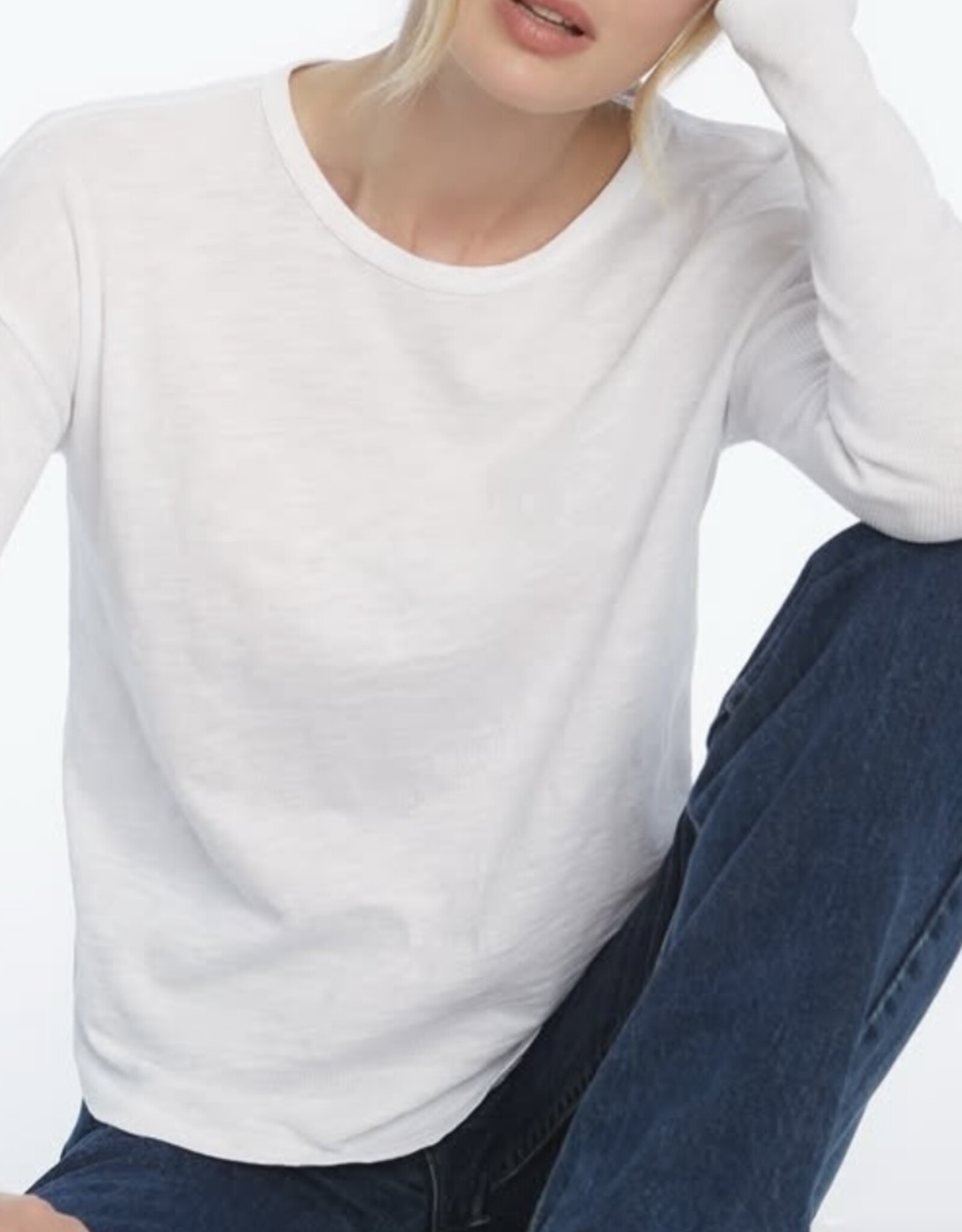 Elliott Lauren Tee W/ Rib Long sleeves