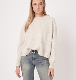 REPEAT CASHMERE SNOW SWEATER