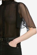 FRAME The Flutter Blouse