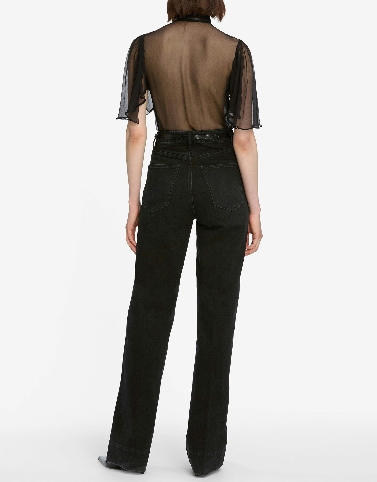 FRAME The Flutter Blouse