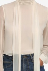 FRAME The Wisp Tie Blouse