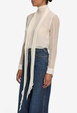 FRAME The Wisp Tie Blouse