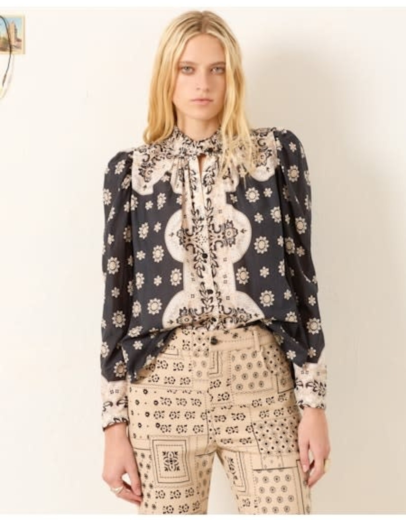 Alix of Bohemia Artemis Bronco Bandana Shirt