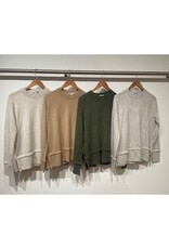 Autumn Cashmere Fringe Crew