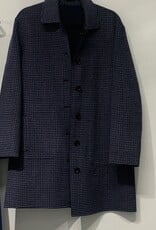 Elliott Lauren Reversible Houndstooth Coat