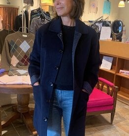 Elliott Lauren Reversible Houndstooth Coat