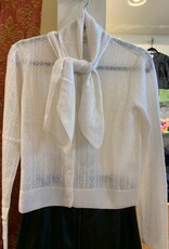 MINNIE ROSE 94191 Tie Up Cardigan