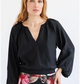 GO by GO SILK GO Bubbled Up Blouse