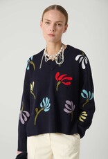 Beatrice Maglia 8706 Sweater w/Leaf Print Beatrice Maglia 8706 Sweater w/Leaf Print