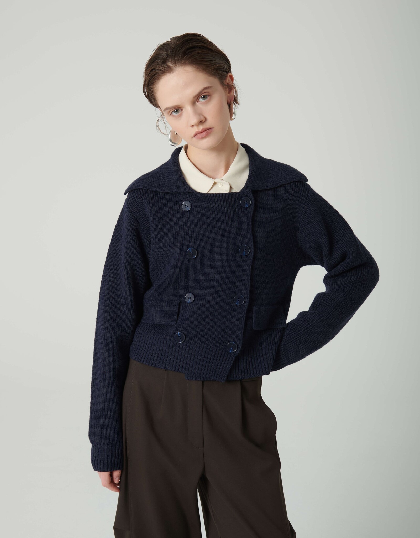 Beatrice Deep Sapphire Cardigan