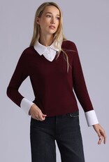 MINNIE ROSE Cotton Cash Polo Top