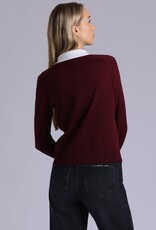 MINNIE ROSE Cotton Cash Polo Top